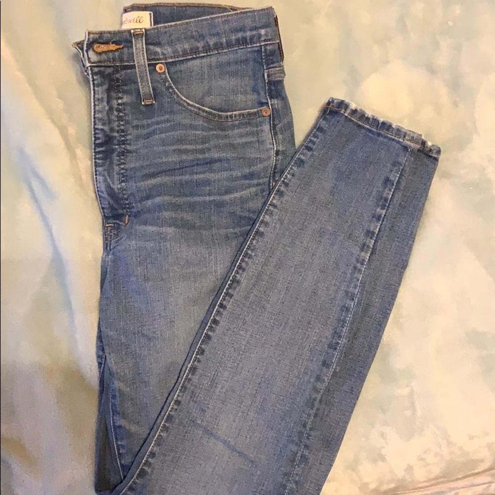 Madewell high-rise skinny jeans. Size 27